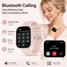 SENBONO Smart Watch For Men & Women With Wireless Calling, Heart Rate & SpO2 Monitor, Multi-Sport Modes, Music & Camera Control, Calculator, DIY Watch Face Smartwatch Compatible With Android & IOS - View 2