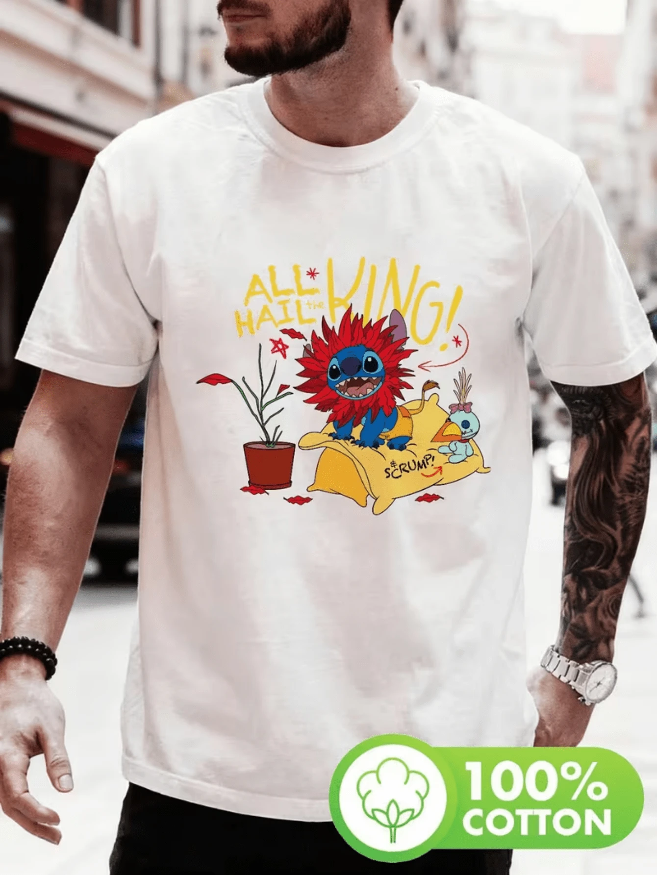 (Licencia oficial de Disney) Camiseta de hombre de Disney Mickey y amigos, camiseta gráfica de bloque de color "Mickey y amigos", camiseta casual de cuello redondo oversize de manga corta, estampado de cuadrícula de Donald, Goofy, Daisy, Minnie, Mickey, Pluto para hombre, camisetas de manga corta oficialmente autorizadas de Disney para hombre, ropa de hombre, hombre, ropa de hombre, ropa de verano, camisas de hombre, camisetas gráficas, atuendos de Disney para hombre, camisetas gráficas, camisetas para hombre, camisas para hombre, atuendos de verano para hombre, regalo del día del padre, regalo perfecto para familiares y amigos, que son necesarios para fiestas de cumpleaños, camisas de Disney, ropa de hombre, ropa de verano, camisetas de Disney con licencia oficial, camisetas de manga corta de primavera/verano de Disney para hombre y mujer - Blanco - Ver 1