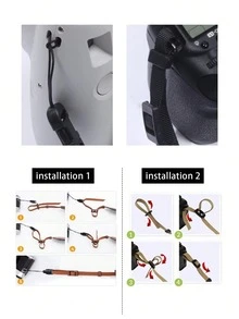 相機肩背帶 即拍相機掛繩 DSLR 無反相機腕帶 斜跨式極簡減壓可調節數位相機配件 - 查看 4