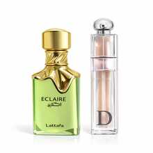 Lattafa ECLARIA GREEN 30ML + 4ML LIP GLOSS – 2 IN 1 PERFUME AND EAU DE PARFUM GIFT SET - 東方 - 查看 2