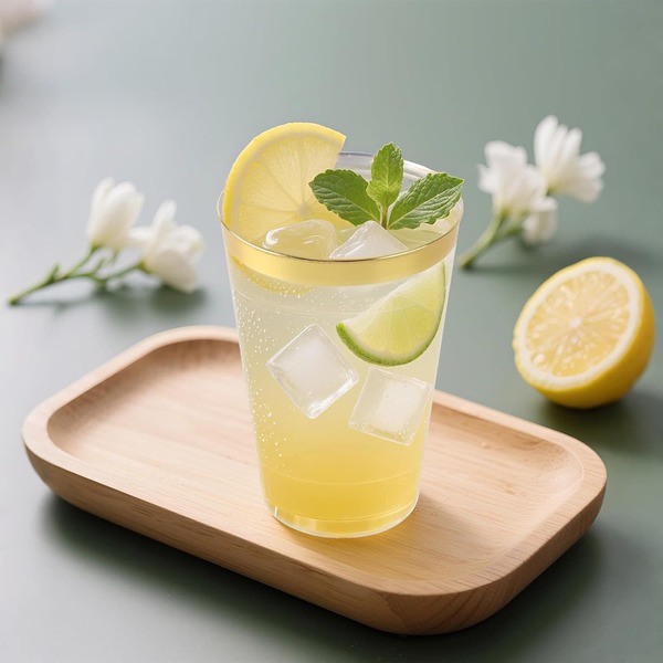 20 chiếc cốc máy bay màu vàng 6.76OZ/200ml, cốc uống rượu, cốc kem, cốc sâm panh