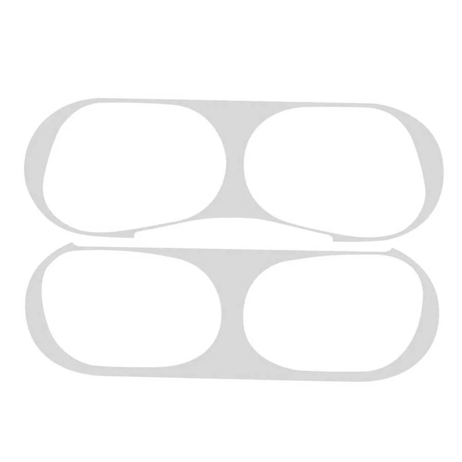 1個超薄耐用金屬防塵貼紙，防塵防刮保護蓋，完美相容於 Apple AirP*Ds Pro 2 充電盒 - 查看 1