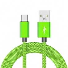 3条装 USB-A 转 USB-C 快速充电数据线 [1米/2米/3米] 尼龙编织 Type-C 同步线。兼容三星 Galaxy A14 5G/A13/A54/A53/A23/A24/A03s/S23/S22 Ultra/S21/S20；也兼容 16/15 系列和各种安卓智能手机。适用于 Type-C 充电器。 - 彩色 - 查看 22
