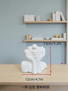Large Modern Face Planter Pot - Multifunctional Outdoor Planter And Indoor Decorative Vase, Suitable For Garden, Patio, Balcony And Home Decor - Multicolor - View 20