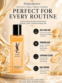 YSL Saint Laurent Night Queen Playful Water，150ml 正裝/30ml 中號/10ml 試用裝，快速吸收，輕盈不油膩，日常護膚必備 - YSL聖羅蘭夜皇后調皮水 - 查看 11