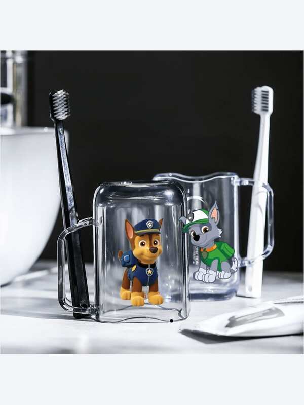 Paw Patrol 1/2 PCS Of Dog Team Cartoon Mouthwash Cups Room Decor , Plastic Brushing Cups, The Best Holiday Gift For Good Friends, Party Atmosphere Decoration, Perfect Party Decoration, Home Decoration Ornaments, Perfect Room Decoration,