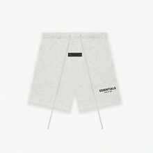Essentials SS22-05 Women's 2 Piece Outfits Runs 1 Size Large,Casual Letter Print T-Shirt & Drawstring Shorts Set, Comfort Breathable For Gym Streetwear Daily - 淺燕麥/set - 查看 3