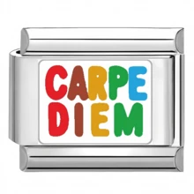 1PC Stainless Steel DIY Jewelry Accessory, Printed With Car Emblem, Heart, Rainbow, Moon, Devil's Eye Pattern, DIY Making Jewelry For Bracelet Necklaces Ring ,Modular Bracelet Components Can Be Freely Matched With Different Styles - Modules - View 5