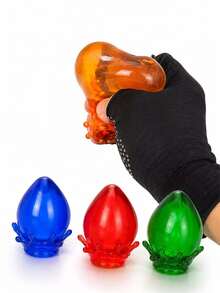 Translucent Droplet Squishy Stress Relief Balls, Soft Squeeze Toys For Anxiety Relief, Hand Grip Relaxation, Decompression, Party Favor Gift - Squeeze the Water Droplets - View 3