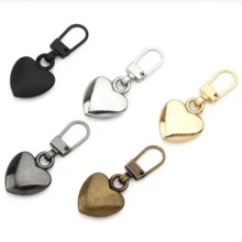 3Pcs Heart-Shaped Zipper Pulls, Universal Zipper Replacement Sliders Suitable For Jackets, Backpacks, Handbags, (Multi-Color Options) - Multiple Styles - View 5