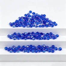 2-6mm Resin Flat-Bottom Rhinestones, Iridescent Transparent, Suitable For Nail Art, Phone Case DIY Crafts - SS20 5mm 1510Pcs - View 8