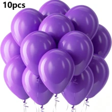 104pcs Purple And Gold Balloon Arch Set, Deep Purple And Gold Star Balloon Garland Set, Various Sizes Balloons Suitable For Boys Girls Children Birthday Baby Shower Anniversary Adult Party Luxury Party Decoration - Multicolor - View 9