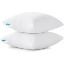 Pillow Inserts - Soft, Plush & Decorative Down Alternative Pillows For Couch Sofa Bed, Machine Washable - White, Pack Of 4 - 20 x 20 英吋(50*50 公分) - 查看 3