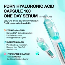 Anua - PDRN Hyaluronic Acid Capsule 100 One Day Serum 1ml/10ea - Targeted Facial Serum - Hyaluronic Acid - View 3