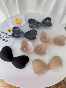 Invisible Self-Adhesive Push-Up Bra, Suitable For Backless Dresses And Wedding Gowns - Multicolor - View 6