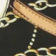 Black Leather Belt and Chain