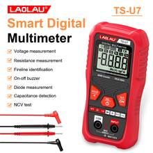 Multifunctional Digital Multimeter, Portable Design With Voltage, Capacitance, Resistance Measurement, Live Wire Identification, Continuity And Diode Test, Non-Contact Voltage Detection, Multi-Function Tester With Data Hold And Backlight, Suitable For Industrial And Household Use - 彩色 - 查看 13