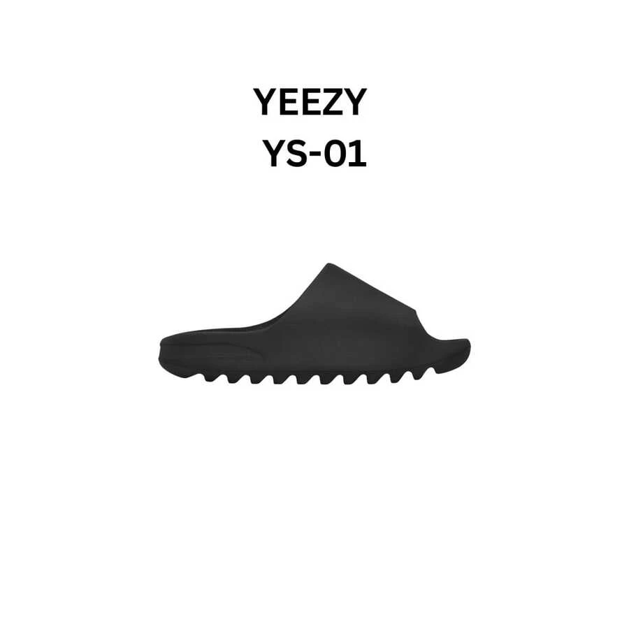 Yeezy Slide YS-01 (Unisex) - Black - View 1