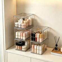 Clear Storage Bins With Lids Stackable - Large Plastic Containers For Pantry Organization And Storage - Perfect For Kitchen,Fridge,Laundry Room,Bathroom,Garage,Closet,Cabinet Organizer - Clear - View 8