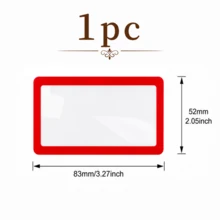 3X Magnifying Glass, Portable Handheld Magnifier, Card Size Magnifier, Bookmark/Card/Business Card Magnifier, Pocket Magnifier - All Kinds - View 13