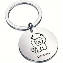 High-Quality Stainless Steel Pet Pendant, Multifunctional Dog Tag ID Collar Accessory, Fashionable Elegant Decoration Charm, Durable Anti-Rust Shiny Finish, Suitable For All Cats And Dogs As Anti-Lost Tag - Multicolor - View 5