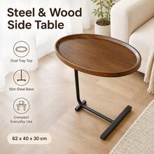Sofa Side Cabinet, Living Room Home Tea Table, Bedside Table, Balcony Mini Tea Table - Black - View 2
