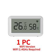 Termómetro y higrómetro inteligente WiFi, adecuado para el hogar inteligente, compatible con Tuya SmartLife y Alexa - Ver 11