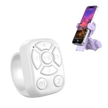 Multifunctional Wireless Remote Control, Compatible With Smartphone, Tablet, Camera Shutter, 30mAh Rechargeable - Multicolor J6 - View 14