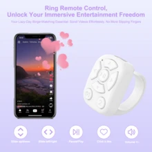Multifunctional Wireless Remote Control, Compatible With Smartphone, Tablet, Camera Shutter, 30mAh Rechargeable - Multicolor J6 - View 11
