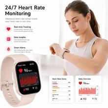 SENBONO Smart Watch For Men & Women With Wireless Calling, Heart Rate & SpO2 Monitor, Multi-Sport Modes, Music & Camera Control, Calculator, DIY Watch Face Smartwatch Compatible With Android & IOS - View 3