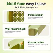 3 Color Kitchen Sink Drain Strainer Basket + Splash Proof Tap Extension Filter Sink Holder Organizer Set For Home Kitchen - S - View 3