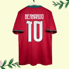 26-27 Season Portuguese National Team Home Red Jersey, Fan Version With Numbers 3 / 7 / 8 / 9 / 10 / 17 / 18 / 20 / 21 / 23 Printed, Breathable Sports Short Sleeves - 26-27 葡萄牙 主 球員 - NO. 7 - 查看 5