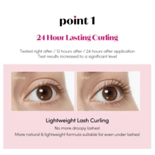 Maskara ETUDE untuk Mengeriting, Membentuk, Tahan Air, Anti Luntur, dan Bebas Gumpalan - Desain Kuas Mikro, Hasil Keriting Tahan Lama, Cocok untuk Pemakaian Sehari-hari, Hadiah Hari Valentine/Ulang Tahun, Musim Semi & Musim Dingin - 03 Cokelat keabu-abuan - View 4