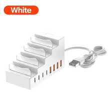 Ổ cắm điện 10 cổng 5 cổng USB + 5 cổng Type-C kèm cáp sạc dài 1M cho gia đình, văn phòng - trắng - Xem 11