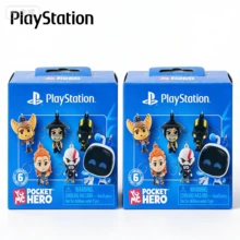 Sony Official PlayStation Mystery Box Keychain Classic Console Controller Bag Pendant Retro Gamer Acrylic Charm For Teens Adults Aesthetic Backpack Accessories, Tech Key Ring Unique Birthday Holiday Gift For Video Game Fans - Blue - View 10