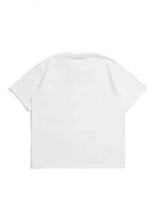 Clairo Jumbo Print T-Shirt - Unisex Graphic T-Shirt 100% Cotton Y2Y-Summer Clothes;Club Outfits For Women;Women Outdoor Clothing;Work Outfits For Women Y1RX - 白色 - 查看 2