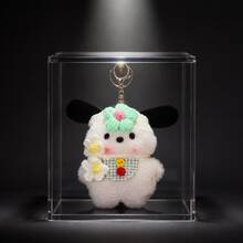 1 pieza Muñeco de peluche colgante Sanrio Pochacco, lindo cachorro de dibujos animados, amuleto para bolso, accesorio para mochila, decoración de coche, regalo para niñas, mejor amiga, regalo pequeño creativo, muñeco de peluche, mercancía femenina, regalo festivo - Multicolor - Ver 8