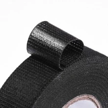 5 Rolle Kabelbaum Klebeband Gewebeband KFZ Textilband Isolierband 19mm 15M - B-schwarz - Übersicht 4