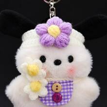 1 pieza Muñeco de peluche colgante Sanrio Pochacco, lindo cachorro de dibujos animados, amuleto para bolso, accesorio para mochila, decoración de coche, regalo para niñas, mejor amiga, regalo pequeño creativo, muñeco de peluche, mercancía femenina, regalo festivo - Multicolor - Ver 12