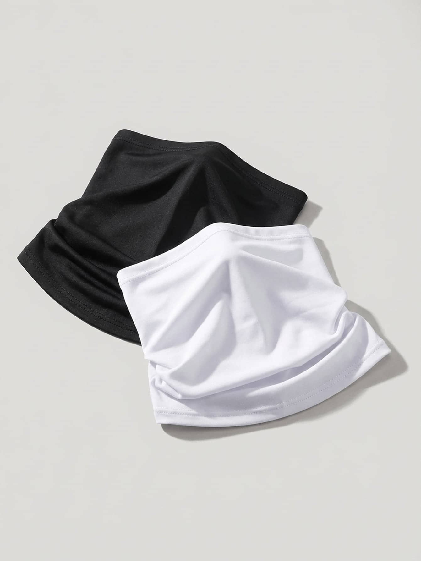 1 buah/Beberapa buah Balaclava Masker Penutup Kepala Unisex untuk Bersepeda, Warna Polos, Cocok untuk Penggunaan Sehari-hari, Perjalanan, Mendaki, Panjat Tebing, Ski - Model 1 - View 1