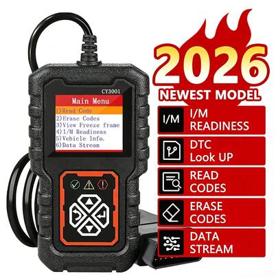 CY3001 Máy quét OBDII độ chính xác cao cấp nguồn USB, theo dõi dữ liệu thời gian thực, đọc mã lỗi động cơ ô tô, công cụ chẩn đoán