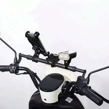 1 pieza Barra de extensión ajustable para manillar de monopatín eléctrico, adecuada para espejo retrovisor de motocicleta eléctrica de calle, barra transversal reforzada, mejora el control, la comodidad y la , mejora tu experiencia de conducción - Multicolor - Ver 11