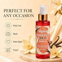 Shpioe Vanilla Hair Fragrance Spray, Long Lasting Creamy Sweet Scent, 100ml Portable - Vanilla Flavor - View 6
