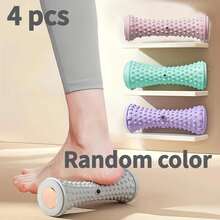 1pc Foot Fascia Roller, Deep Tissue Massage Roller With Rough Surface, Manual Operation Plastic Foot Massager, Suitable For Yoga And Fitness Enthusiasts, Home Fitness Experience, Yoga Accessories, Fashionable Design, Durable Structure - 1pc - View 13