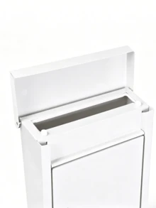 1 pièce Boîte aux lettres blanche d'extérieur imperméable et anti-vol, boîte aux lettres murale verrouillable pour la maison avec grande capacité. - A - Voir 6
