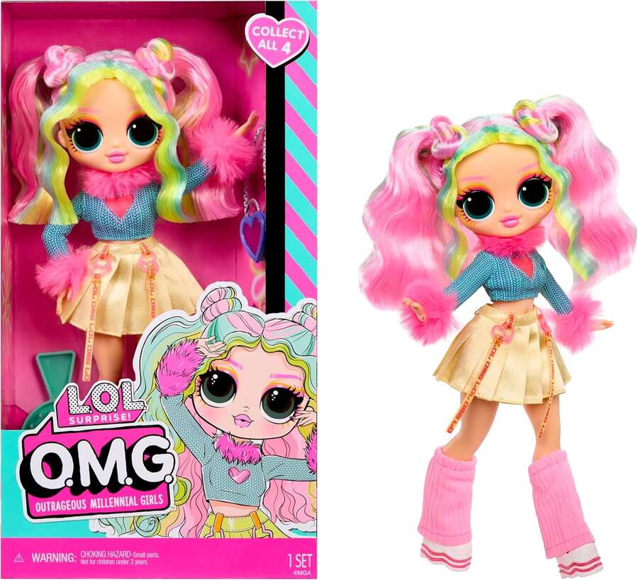 L.O.L.SURPRISE! L.O.L. Surprise! OMG Doll - Bubblegum D.J. - Multicolor - View 1