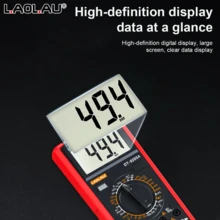 L.A.OL.A.U L.AOL.AU DT-9205B 多功能數位萬用電表，真值/自動量程/NCV 非接觸式電壓檢測/導通測試/電容二極體量測，居家電工必備 - 彩色 - 查看 4