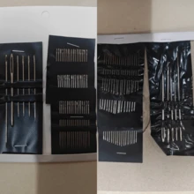 1 Set Heavy Duty Stainless Steel Hand Sewing Needle Set - Various Sizes And Models Of Hand Sewing Needles, Multi-Functional, Suitable For Adult Sewing Beginners And Embroidery And Needlework Enthusiasts, Perfect For Beginners And Professional Tailors/Craftspeople - A - View 7