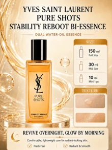 YSL Saint Laurent Night Queen Playful Water，150ml 正裝/30ml 中號/10ml 試用裝，快速吸收，輕盈不油膩，日常護膚必備 - YSL聖羅蘭夜皇后調皮水 - 查看 2