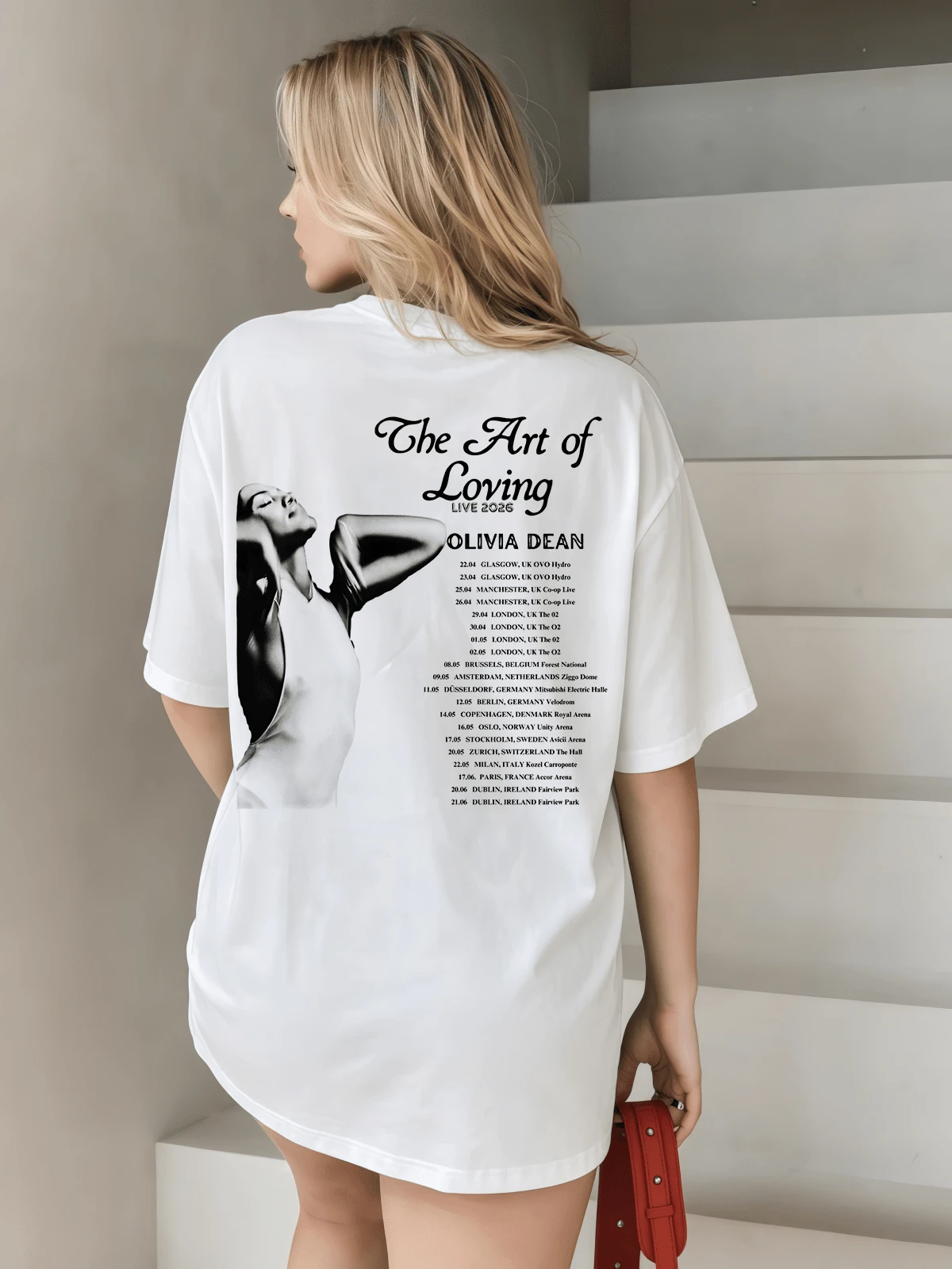 Take That Circus Live Summer 2026 Tour T-Shirt, Concert T-Shirt - White - View 1